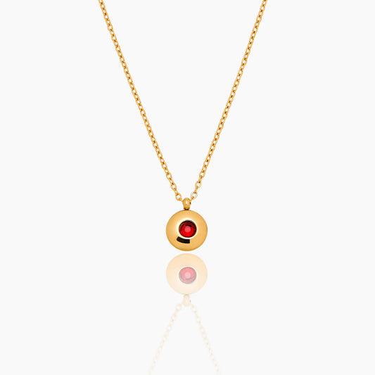 Mini Birthstone Pendant Necklace