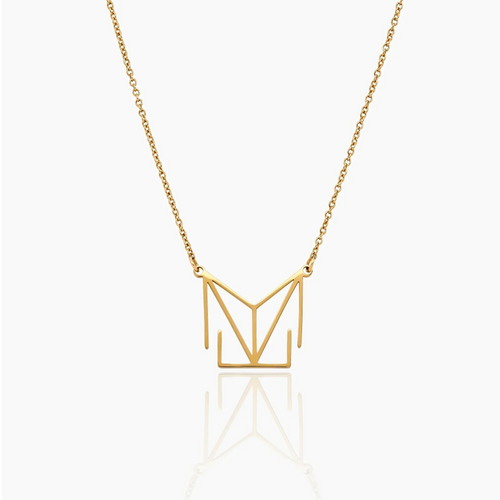 Minimalist Monogram Name Necklace